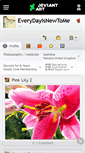 Mobile Screenshot of everydayisnewtome.deviantart.com