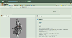 Desktop Screenshot of kageex.deviantart.com