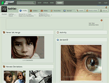 Tablet Screenshot of kashiao.deviantart.com