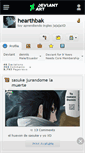Mobile Screenshot of hearthbak.deviantart.com