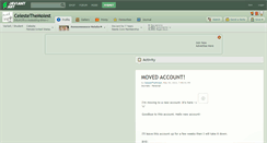 Desktop Screenshot of celestethemolest.deviantart.com