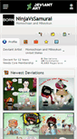 Mobile Screenshot of ninjavssamurai.deviantart.com