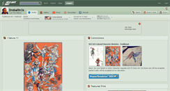 Desktop Screenshot of dreballin3x.deviantart.com