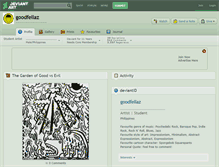 Tablet Screenshot of goodfellaz.deviantart.com