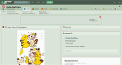 Desktop Screenshot of delta-darkclaw.deviantart.com