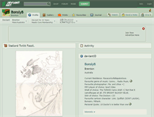 Tablet Screenshot of bonslyb.deviantart.com