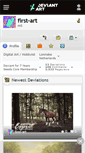 Mobile Screenshot of first-art.deviantart.com