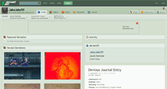 Desktop Screenshot of jakejake59.deviantart.com