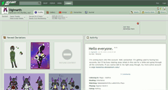 Desktop Screenshot of digimarth.deviantart.com