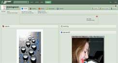 Desktop Screenshot of drainingraven.deviantart.com