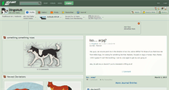 Desktop Screenshot of dingomutt.deviantart.com
