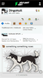 Mobile Screenshot of dingomutt.deviantart.com