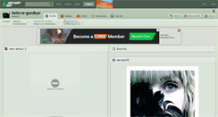 Desktop Screenshot of hello-or-goodbye.deviantart.com
