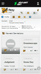 Mobile Screenshot of pezy.deviantart.com
