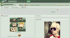 Desktop Screenshot of corinnelovesyoux.deviantart.com
