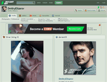 Tablet Screenshot of dmitryelizarov.deviantart.com