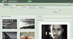 Desktop Screenshot of derozio.deviantart.com