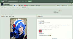 Desktop Screenshot of ladynyan.deviantart.com