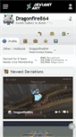 Mobile Screenshot of dragonfire864.deviantart.com