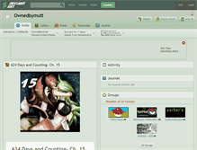 Tablet Screenshot of ownedbymutt.deviantart.com