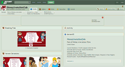Desktop Screenshot of disneyliveactionclub.deviantart.com