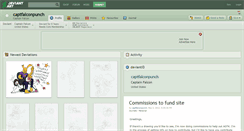Desktop Screenshot of captfalconpunch.deviantart.com