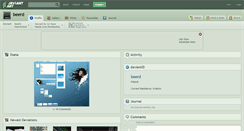 Desktop Screenshot of beerd.deviantart.com