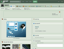 Tablet Screenshot of beerd.deviantart.com