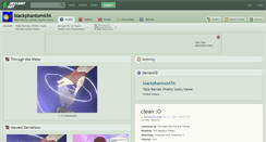 Desktop Screenshot of blackphantom656.deviantart.com