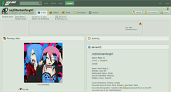 Desktop Screenshot of nejixtentenfangirl.deviantart.com