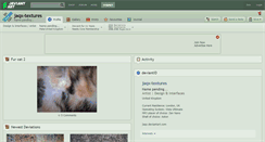 Desktop Screenshot of jaqx-textures.deviantart.com