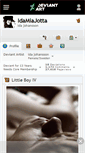 Mobile Screenshot of idamiajotta.deviantart.com