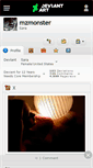 Mobile Screenshot of mzmonster.deviantart.com