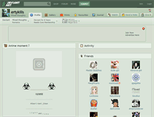 Tablet Screenshot of ertykills.deviantart.com