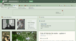 Desktop Screenshot of faber-club.deviantart.com