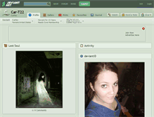 Tablet Screenshot of car-t22.deviantart.com