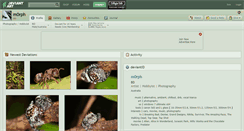 Desktop Screenshot of m0rph.deviantart.com