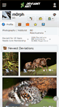 Mobile Screenshot of m0rph.deviantart.com