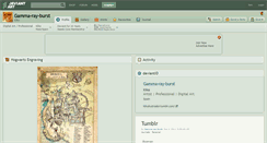 Desktop Screenshot of gamma-ray-burst.deviantart.com