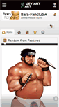 Mobile Screenshot of bara-fanclub.deviantart.com