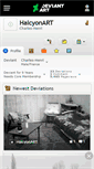 Mobile Screenshot of halcyonart.deviantart.com