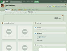 Tablet Screenshot of laughingasians.deviantart.com
