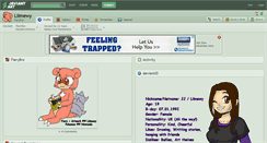 Desktop Screenshot of lilmewy.deviantart.com