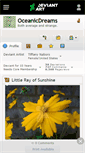 Mobile Screenshot of oceanicdreams.deviantart.com