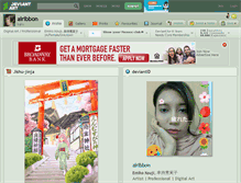 Tablet Screenshot of airibbon.deviantart.com