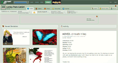 Desktop Screenshot of lonley-train-catgirl.deviantart.com