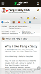 Mobile Screenshot of fang-x-sally-club.deviantart.com