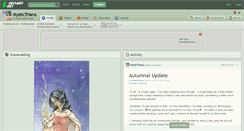 Desktop Screenshot of mystictriana.deviantart.com