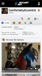 Mobile Screenshot of comfortablyeccentric.deviantart.com