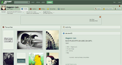Desktop Screenshot of magane--len.deviantart.com